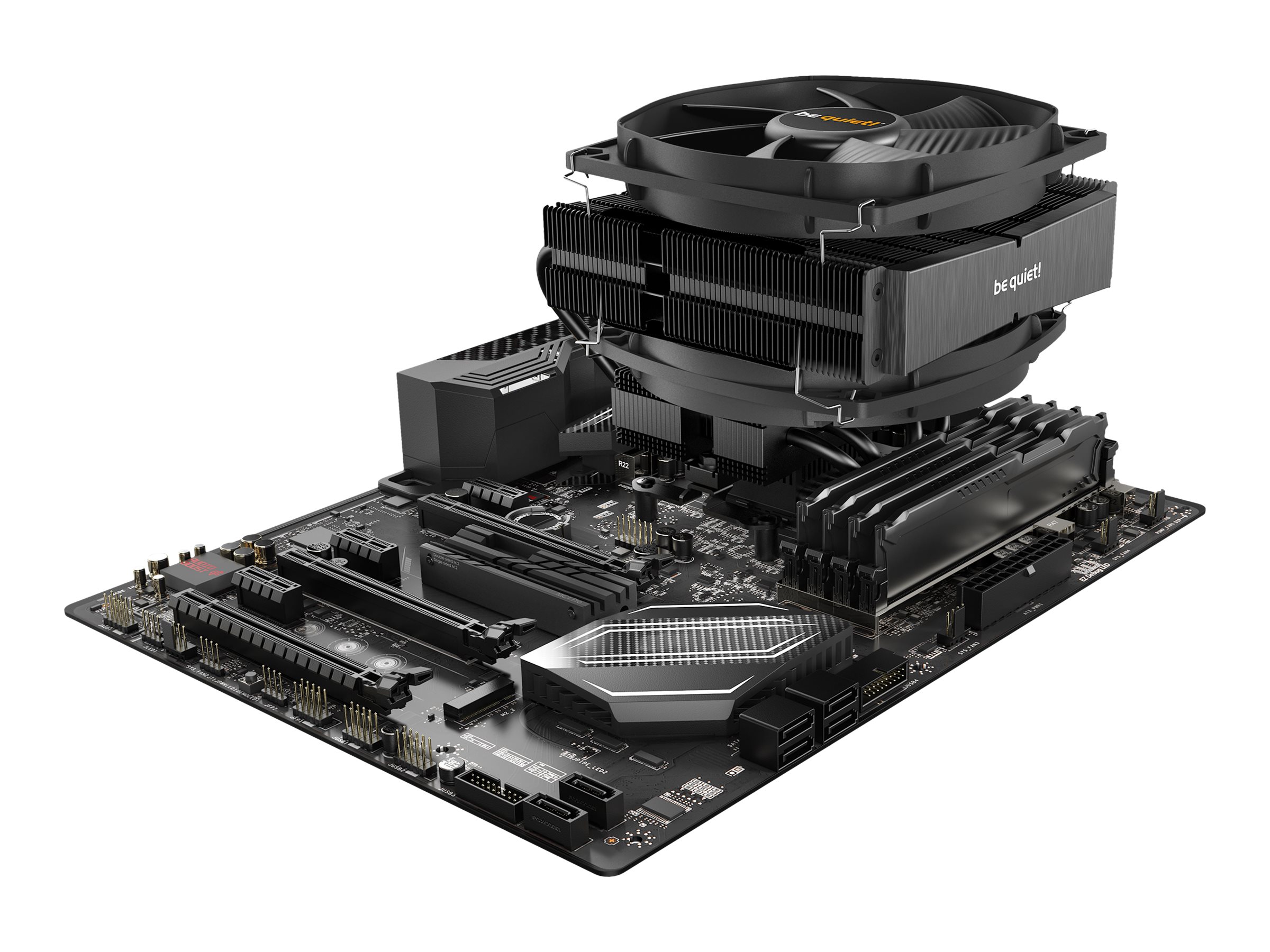 Be Quiet! Dark Rock TF 2 - Prozessor-Luftkühler - (für: LGA1150, LGA1151, LGA1155, LGA1200, LGA1700, LGA2011-3 (Square ILM)