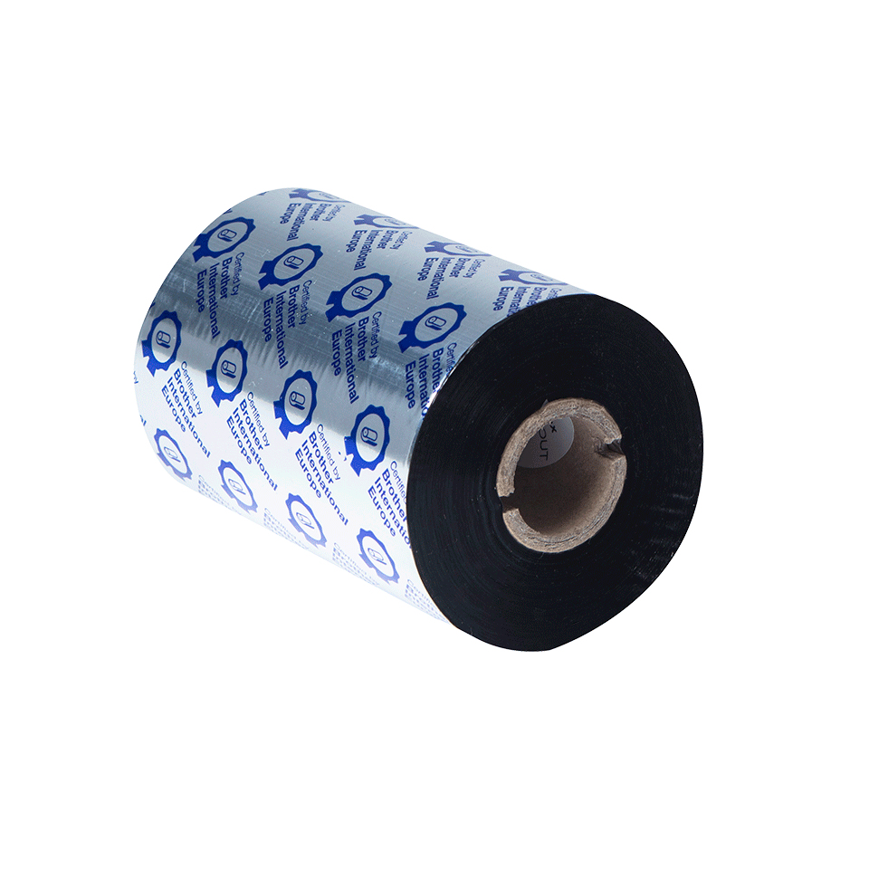 Brother Standard - Schwarz - 110 mm x 450 m - Thermotransfer-Farbband, Ansicht 4