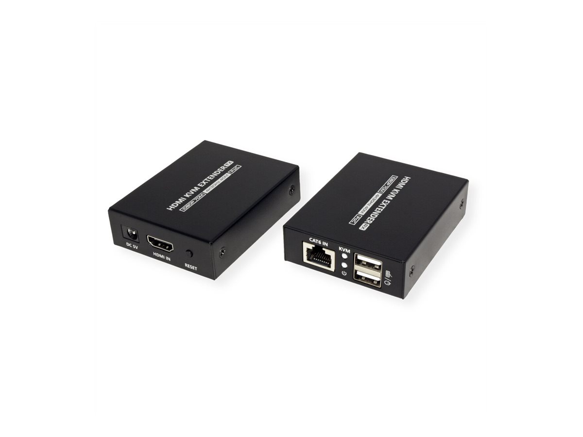 VALUE KVM-/USB-Extender - HDMI - über CAT 6/6a/7