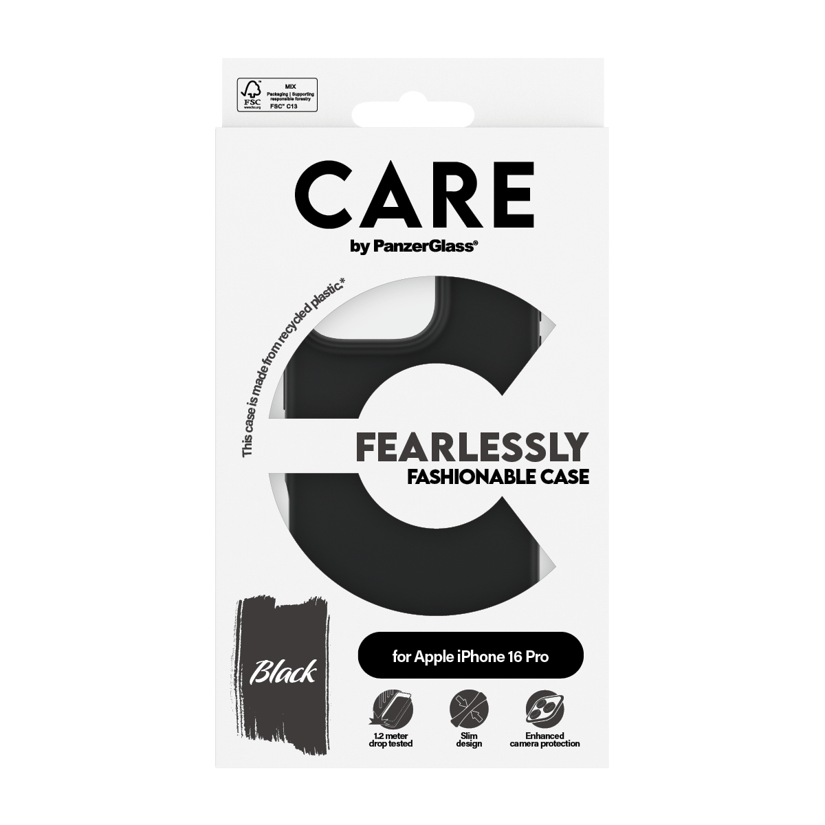 PanzerGlass CARE by PanzerGlass - Hintere Abdeckung für Mobiltelefon - Thermoplastisches Polyurethan (TPU), Ansicht 4