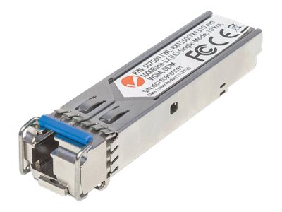 Intellinet Transceiver Module Optical, Gigabit Fiber WDM Bi-Directional SFP, 1000Base-Lx (LC)