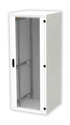 Conteg iSEVEN - Schrank - Hellgrau, RAL 7035 - 21U - 48.3 cm (19), Ansicht 2