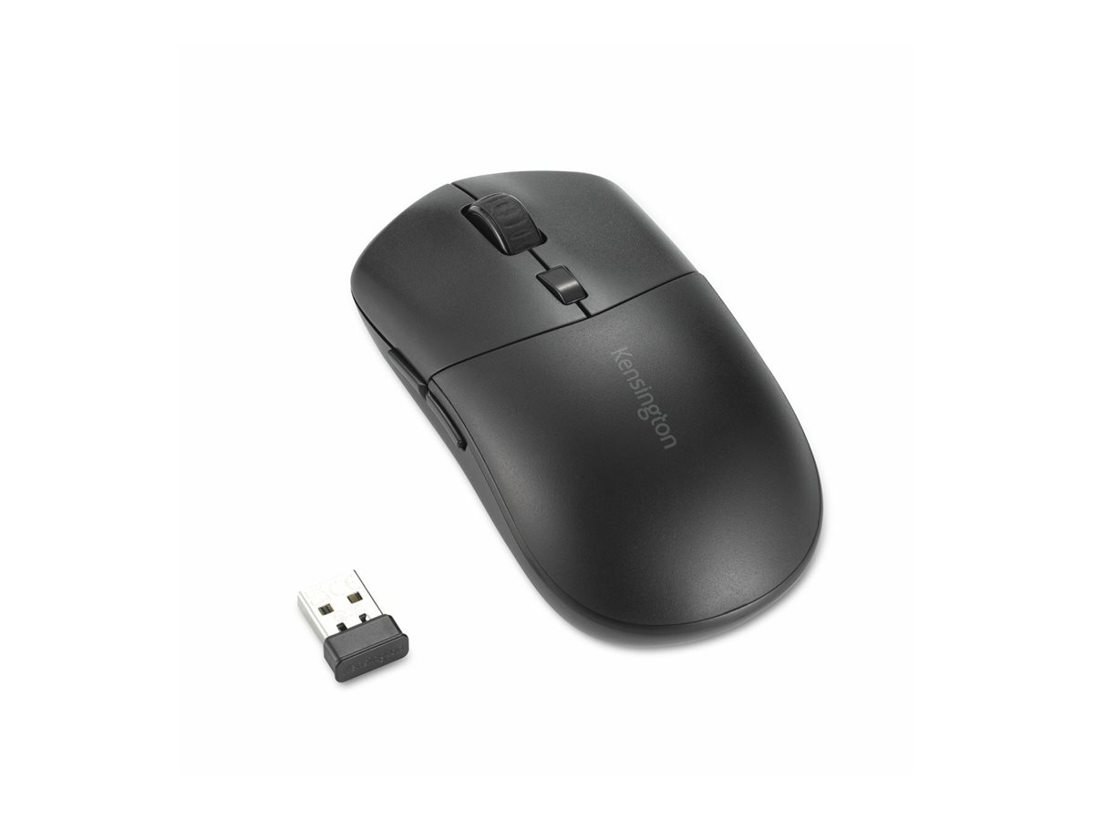 Kensington MY430 EQ - Maus - mehrere Geräte wiederaufladbar - optisch - 6 Tasten - kabellos - 2.4 GHz Bluetooth - kabelloser Empfänger (USB)