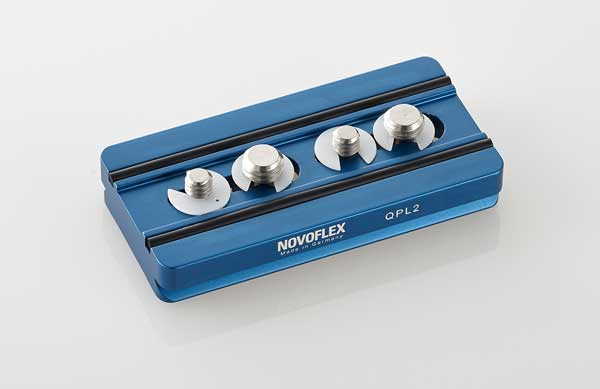 Novoflex Q=PLATE PL 2 - Schnellwechselplatte von LumaTech