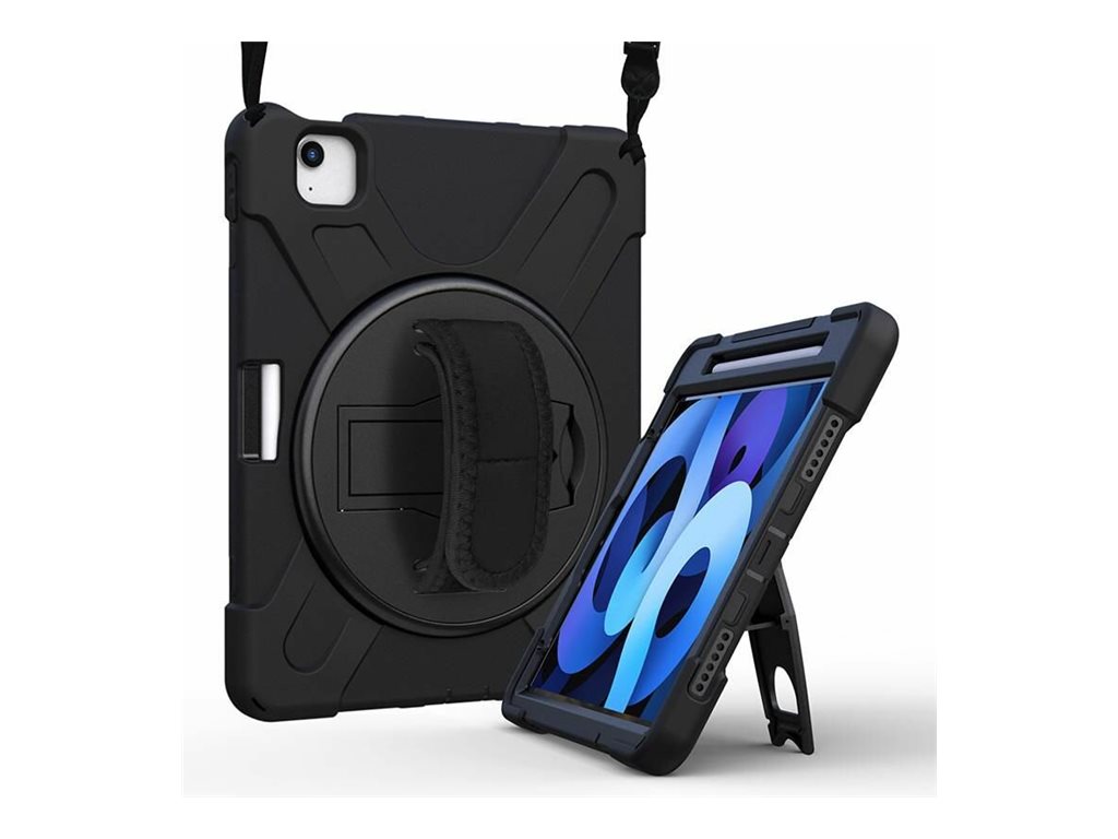 eSTUFF CHICAGO - Hintere Abdeckung für Tablet - Polycarbonat, Silikon - Schwarz - für Apple 11-inch iPad Pro (M4), Ansicht 3