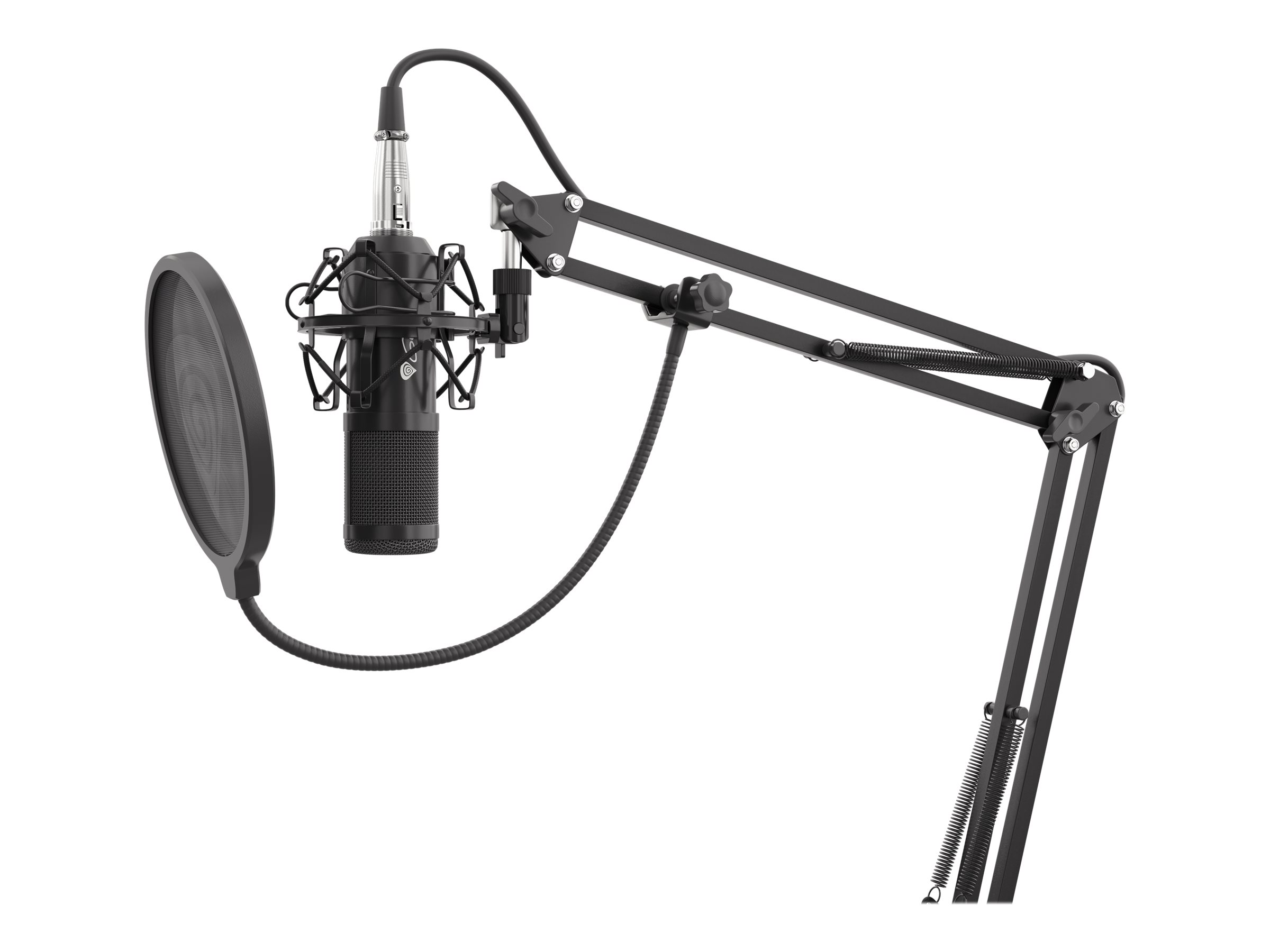 natec Genesis Radium 300 XLR - Mikrofon - Schwarz, Ansicht 2