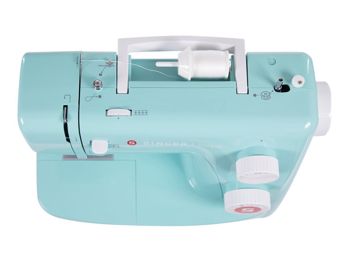 VSM Singer 3223G - Nähmaschine - 23 Stiche - 1 vier-Schritt Knopfloch, Ansicht 3