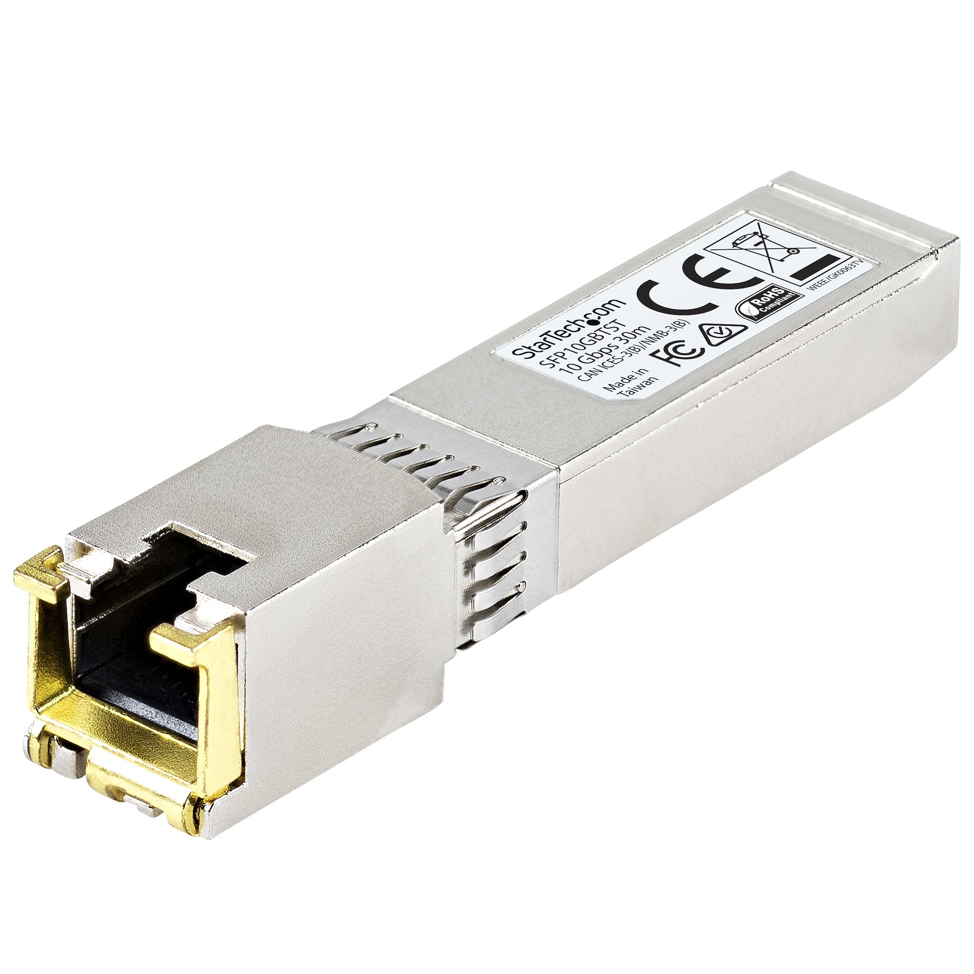 StarTech.com MSA konformes 10 Gigabit Glasfaser SFP+ Transceiver Modul, Ansicht 2