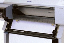 Epson Drucker - manuelle Schneidevorrichtung, Ansicht 2