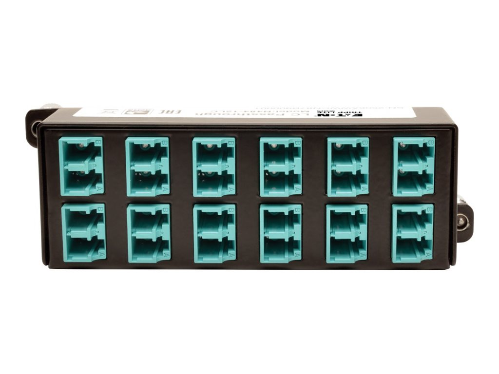 Tripp Eaton Tripp Lite Series 10GbE High Density Pass-Through Cassette 12 LC Duplex Connection