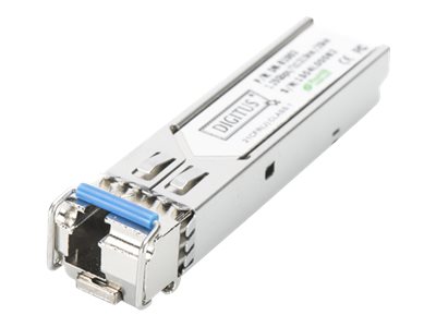 DIGITUS HP-kompatibles mini GBIC (SFP) Modul, 1.25 Gbps, 20km, mit DDM Funktion