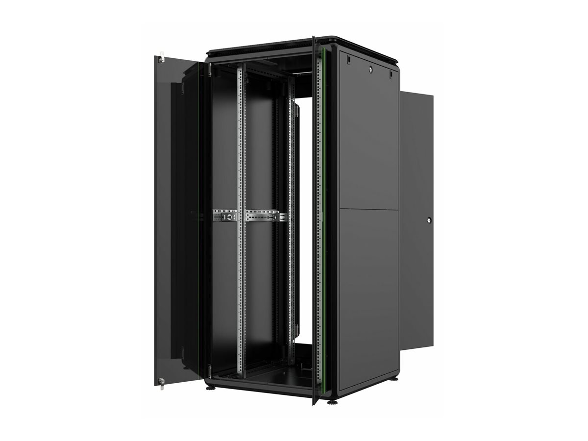 Lanview RDL36U88BL - 36U - 600 kg - 93 kg - Schwarz, Ansicht 2