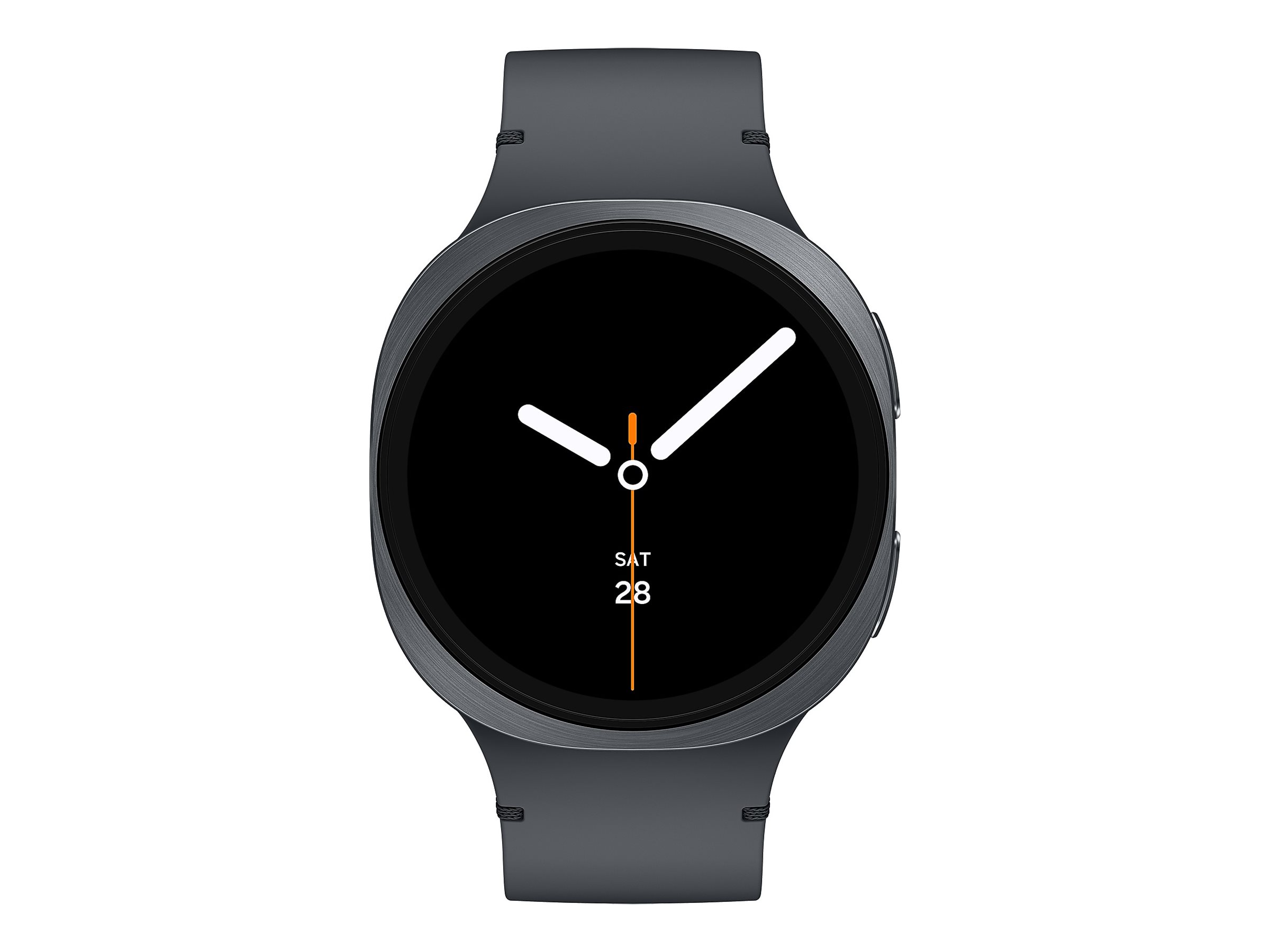 Samsung Galaxy Watch8 - 44 mm - Carbon-Schwarz - intelligente Uhr mit Sportband - Graphit - M/L - Anzeige 3.7 cm (1.47), Ansicht 5