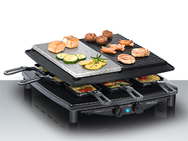 Steba RC 4 plus - Raclette/Grill/Heißer Stein, Ansicht 2