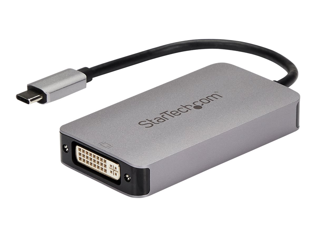StarTech.com USB 3.1 Type-C to Dual Link DVI-I Adapter - Digital Only - 2560 x 1600 - Active USB-C to DVI Video Adapter Converter (CDP2DVIDP)
