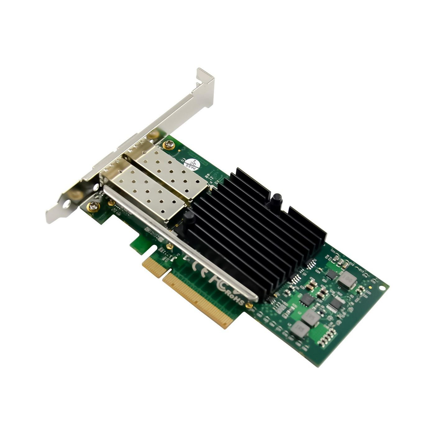 MicroConnect Network Card PCIe x8 X520-DA2 10GbE SFP+, Ansicht 3