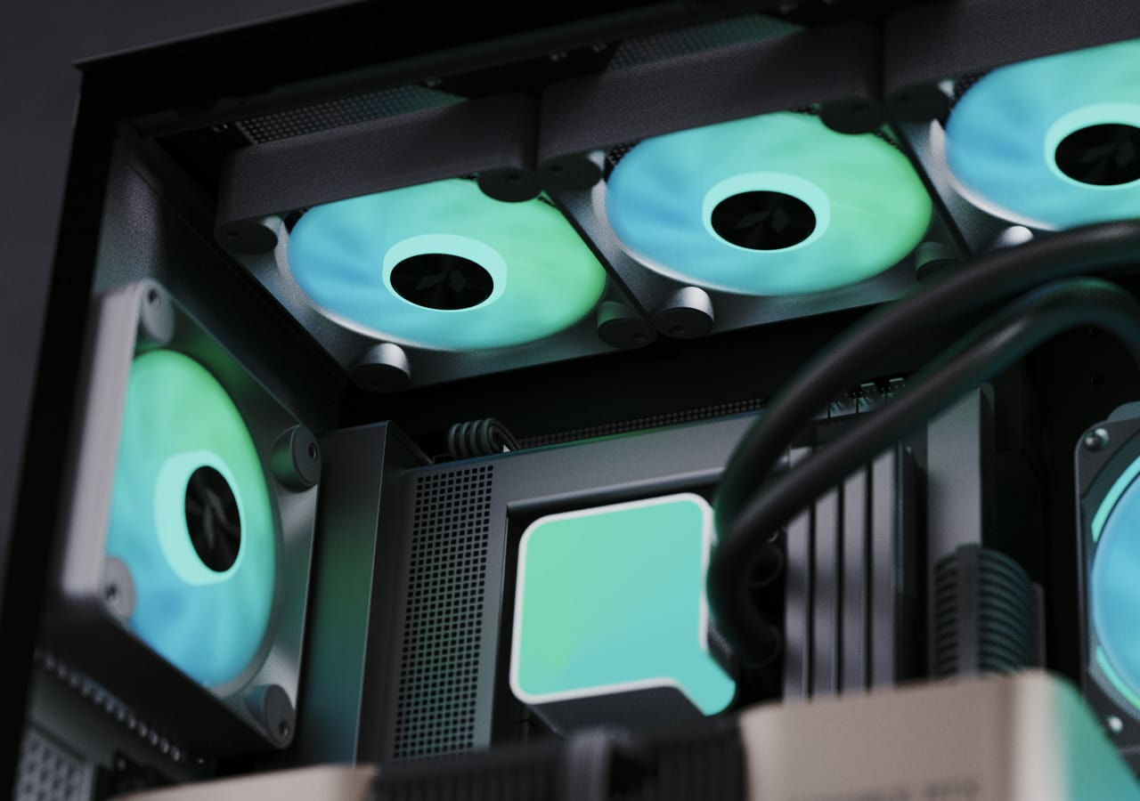 AEROCOOL ADVANCED TECHNOLOGIES Geh Midi APNX C1 MicroATX/ATX/MiniITX o.N. white - ATX - Midi/Minitower - ATX, Ansicht 4