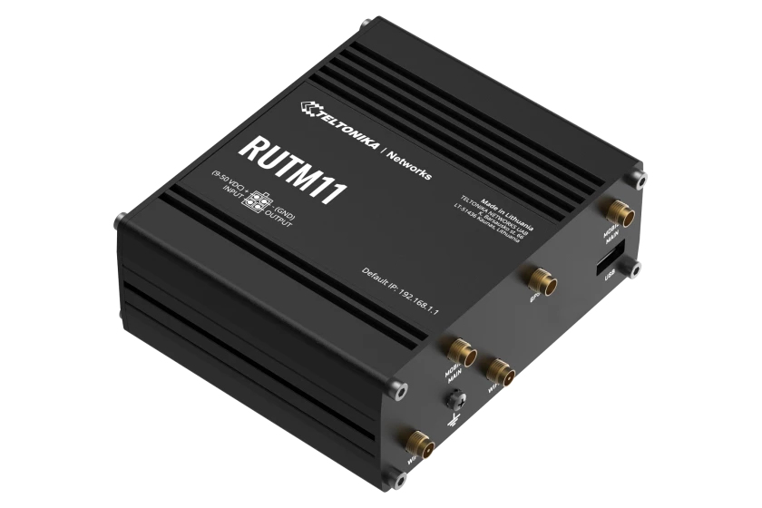Teltonika · Router· RUTM11· LTE CAT6+ WiFi - Router - 1 Gbps, Ansicht 4