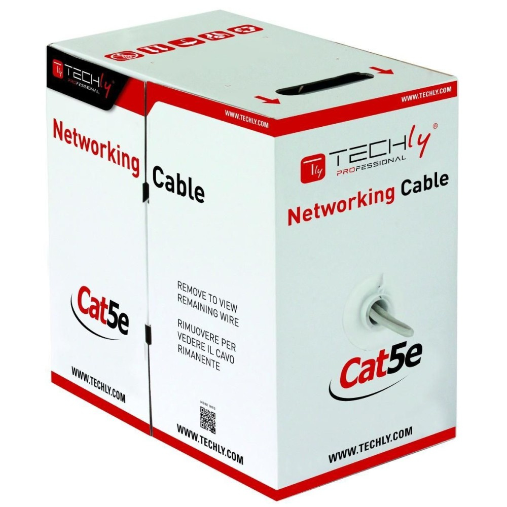 Techly Networking Cable Grey Cat5E U/Utp Utp - Kabel - Netzwerk, Ansicht 2