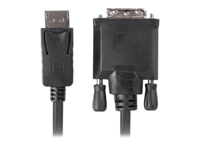 Lanberg CA-DPDV-10CU-0018-BK - 1,8 m - DisplayPort - DVI-D - Männlich - Männlich - 1920 x 1080 Pixel, Ansicht 2