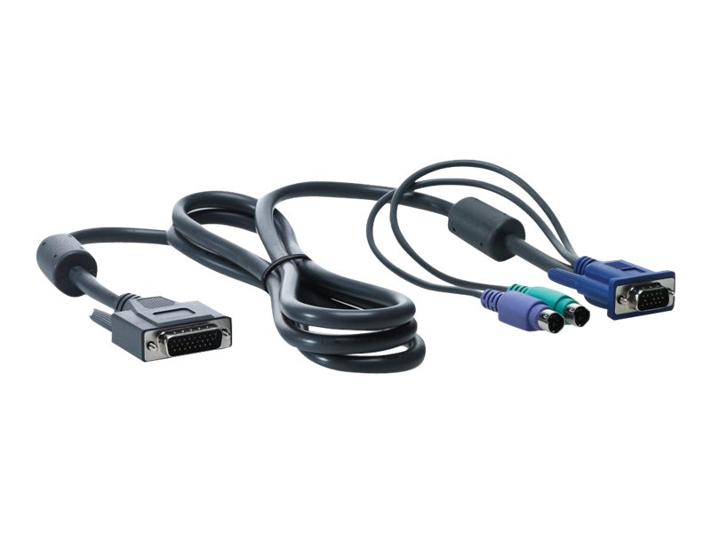 HP Enterprise 1x4 KVM Console 6ft PS2 cable (AF612A)
