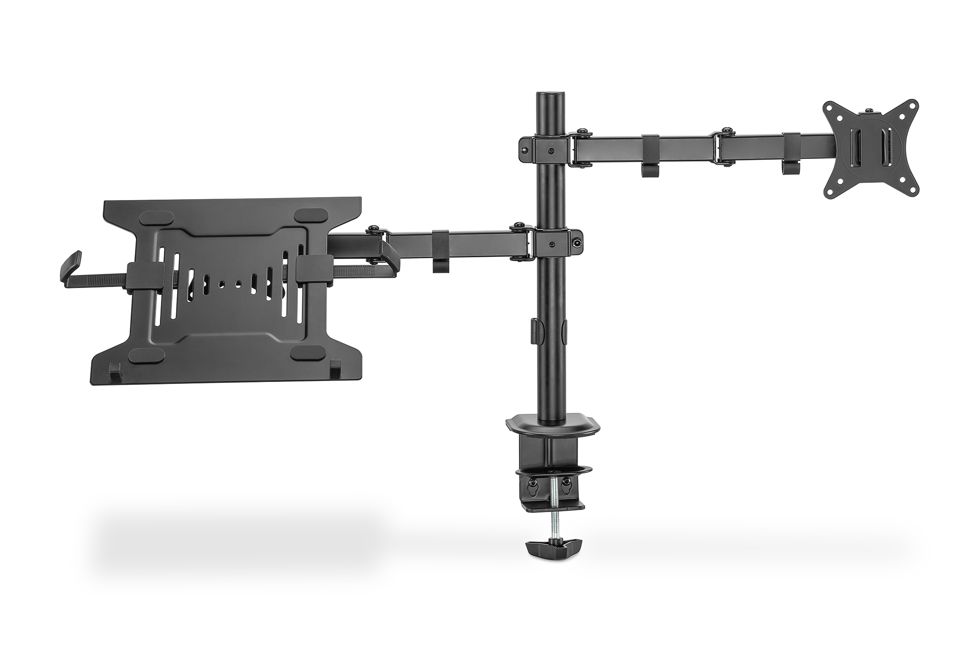 DIGITUS Universal Monitorhalter mit Notebookhalterung, Ansicht 4