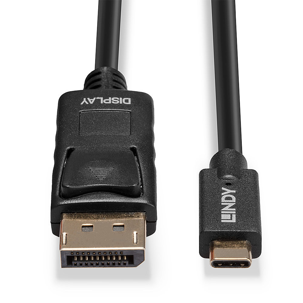 Lindy | 10m USB Typ C an DisplayPort 4K60 Adapterkabel mit HDR