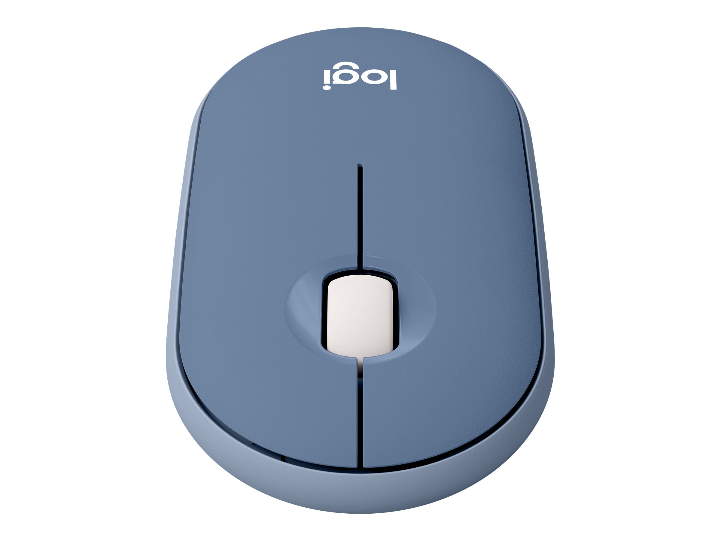 Logitech Pebble M350 - Maus - optisch - 3 Tasten - kabellos - 2.4 GHz Bluetooth - kabelloser Empfänger (USB)