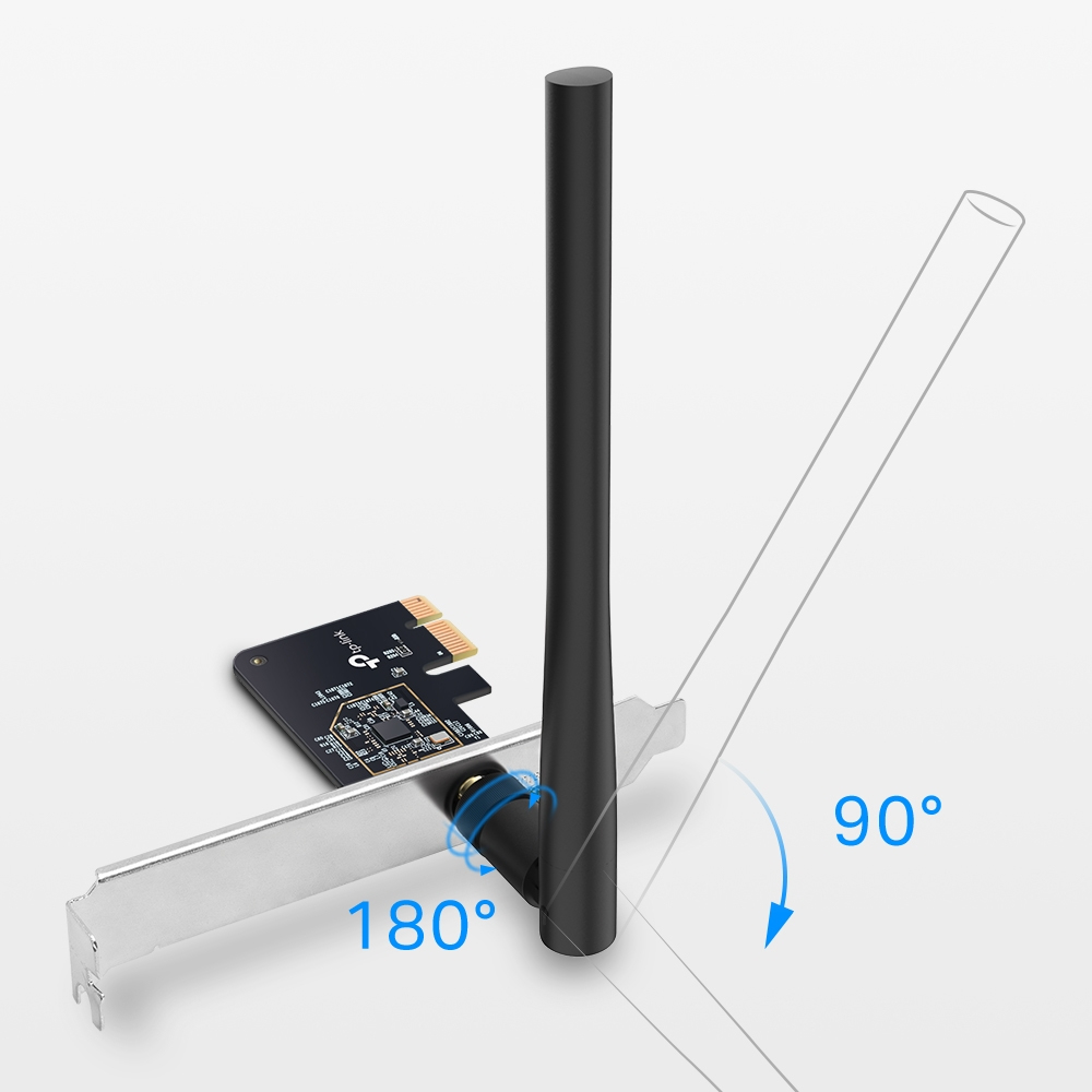 TP-LINK Archer T2E V1 - Netzwerkadapter - PCIe, Ansicht 3