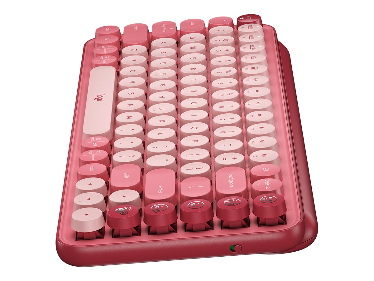 Logitech POP Keys - Tastatur - kabellos - Bluetooth LE Bluetooth 5.1