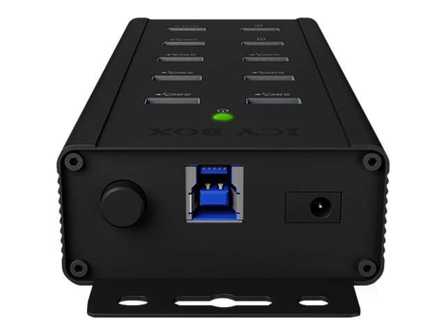 ICY BOX IB-HUB1703-QC3 - Hub - 7 x SuperSpeed USB 3.0, Ansicht 2
