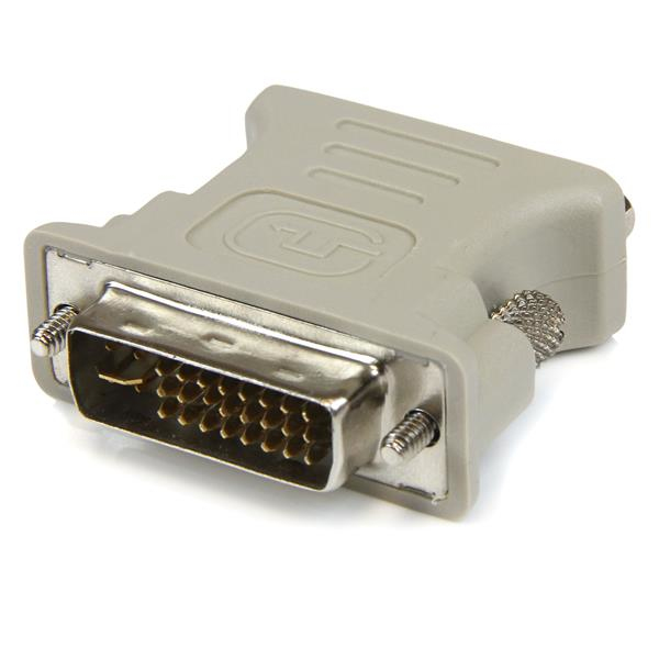 StarTech.com VGA auf DVI Monitor Adapter - St/Bu - Grau - VGA HD15 zu DVI-I Kupplung - VGA-Adapter - DVI-I (M), Ansicht 4