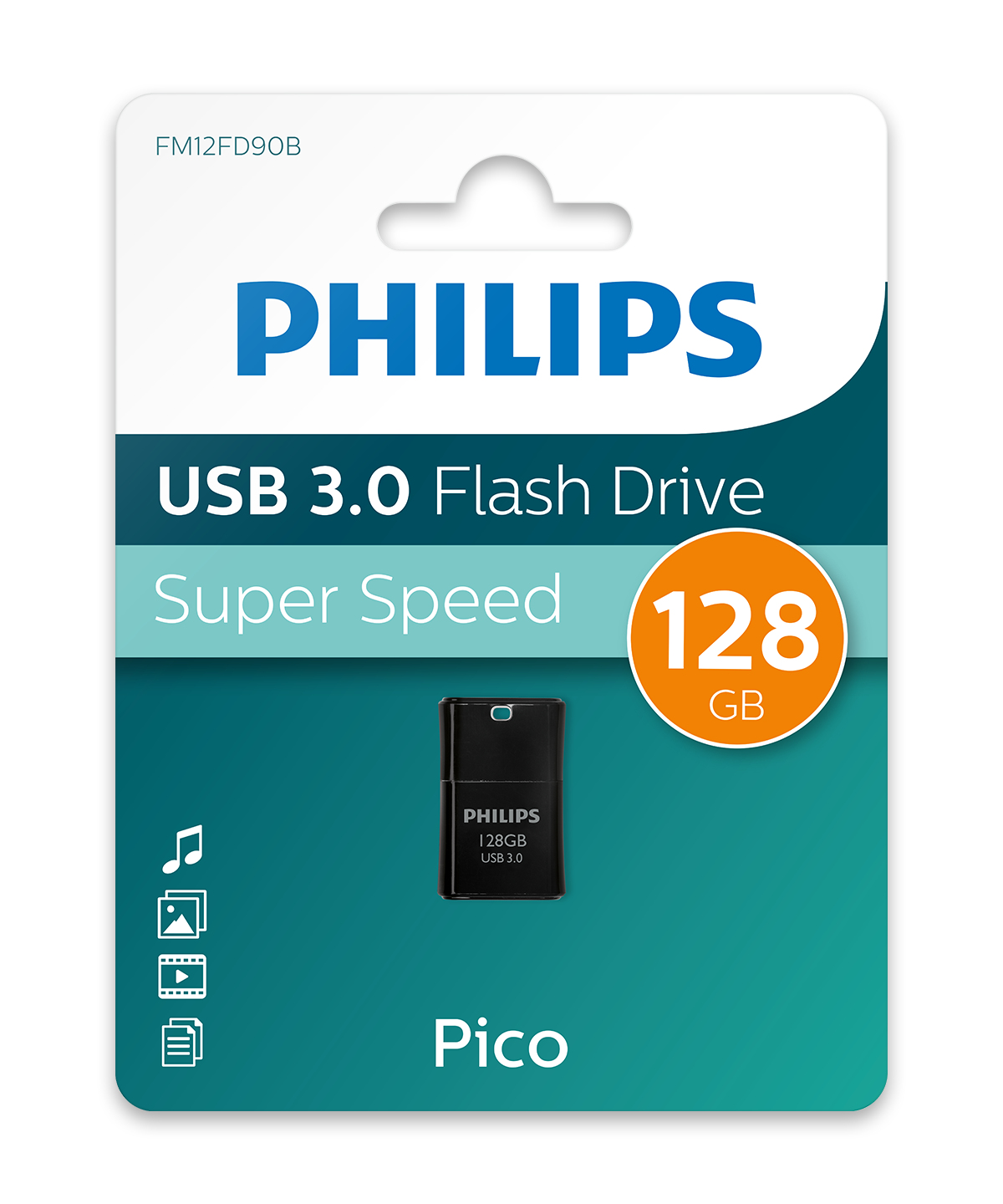Philips FM12FD90B Pico Edition 3.0 - USB-Flash-Laufwerk, Ansicht 3