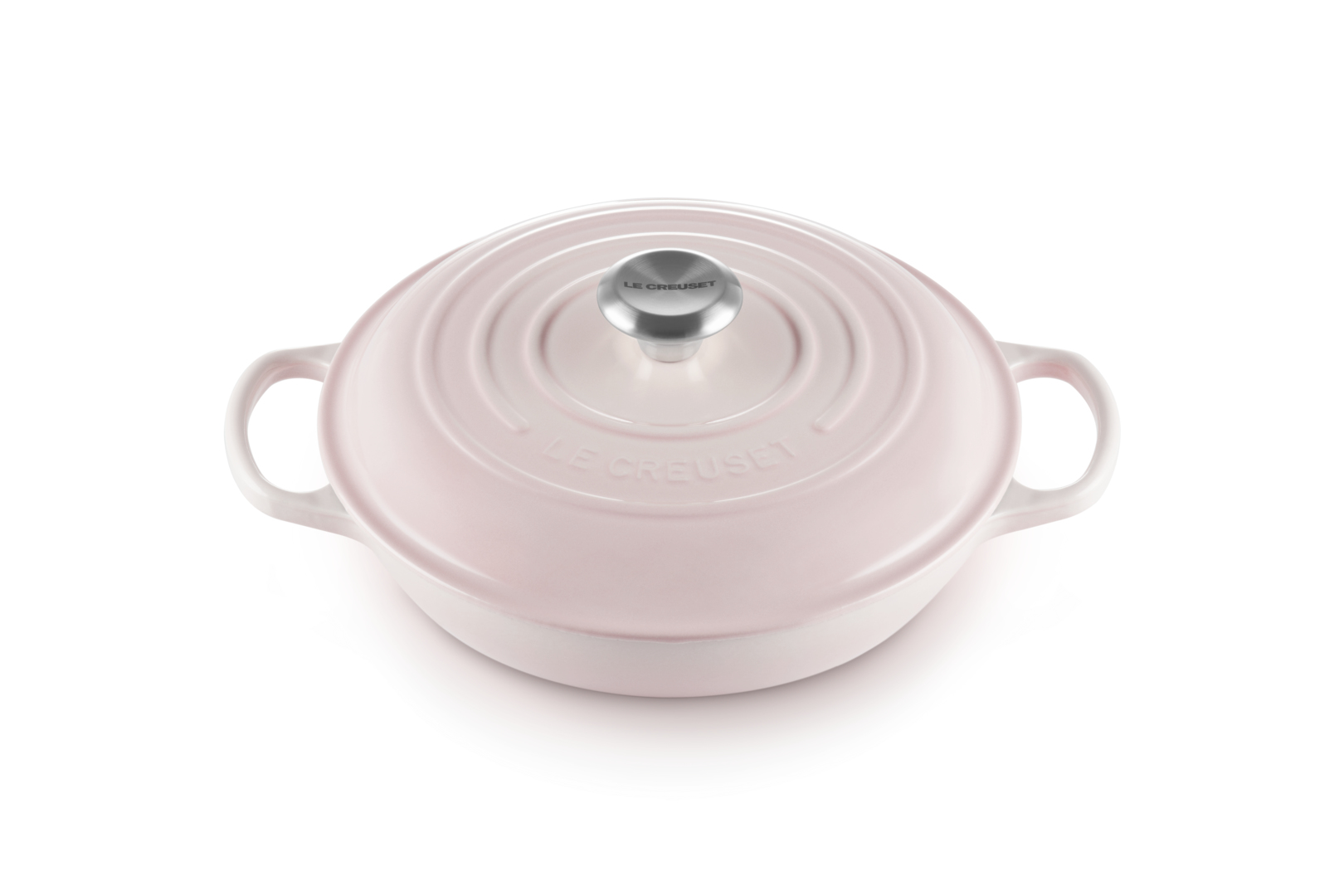Le Creuset 21180267774430 - Auflaufform - Oval - Eisenguss - Keramik - Gas - Induktion - Pink - Shell Pink, Ansicht 2