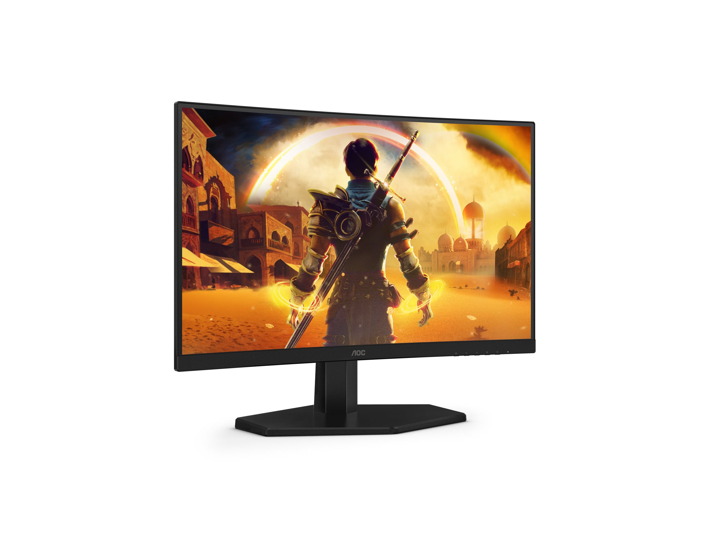 AOC Gaming C24G42E - LED-Monitor - Gaming - gebogen - 61 cm (24), Ansicht 4