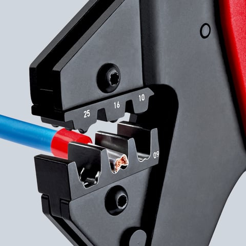 KNIPEX Crimp-Systemzange 97 43 200 A, Ansicht 3