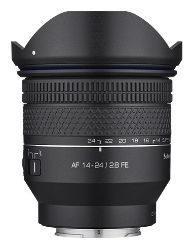 Samyang AF 2.8/14-24 FE Sony E Schneider Kreuznach, Ansicht 3