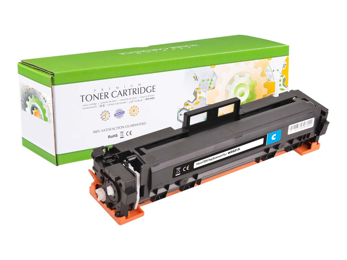 Static Control Cyan - kompatibel - Tonerpatrone (Alternative zu: HP W2031X)