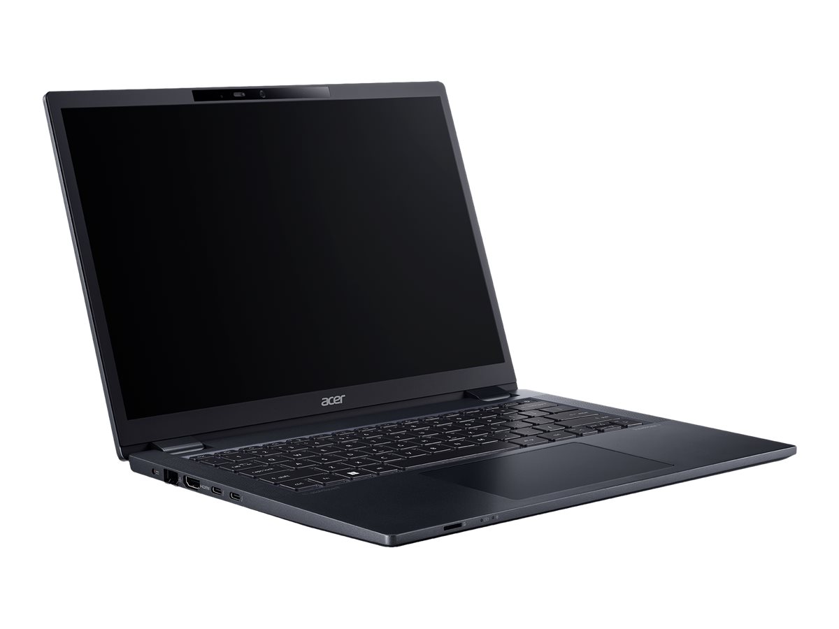 Acer TravelMate P4 TMP414-52 - 180°-Scharnierdesign - Intel Core i5 1240P  1.7 GHz - Win 11 Pro - Intel Iris Xe Grafikkarte - 8 GB RAM - 256 GB SSD - 35.6 cm (14)