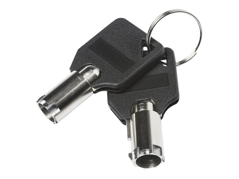 Dicota Masterkey - Hauptschlüssel für Kabelschloss - Schwarz Silber (Packung mit 2)