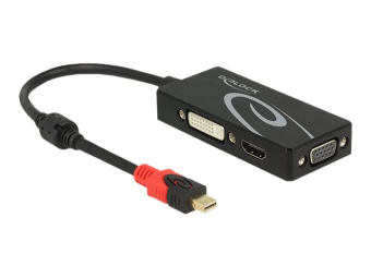 Delock Videokonverter - DisplayPort - DVI HDMI VGA