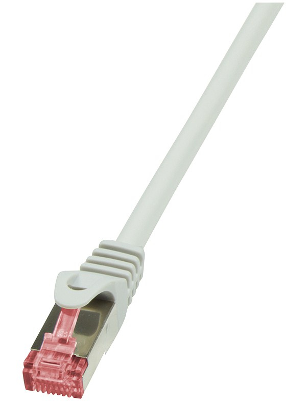 LogiLink PrimeLine - Patch-Kabel - RJ-45 (M) - Cat 6 5 m grau, Ansicht 2