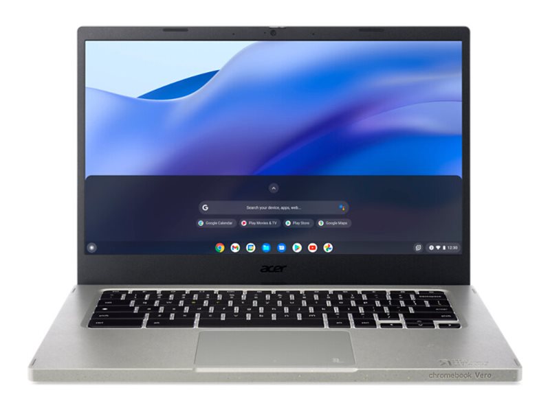 Acer Chromebook Vero 514 CBV514-1H - Intel Core i5 1235U  1.3 GHz - Chrome OS - Intel Iris Xe Grafikkarte - 8 GB RAM - 256 GB SSD - 35.6 cm (14)