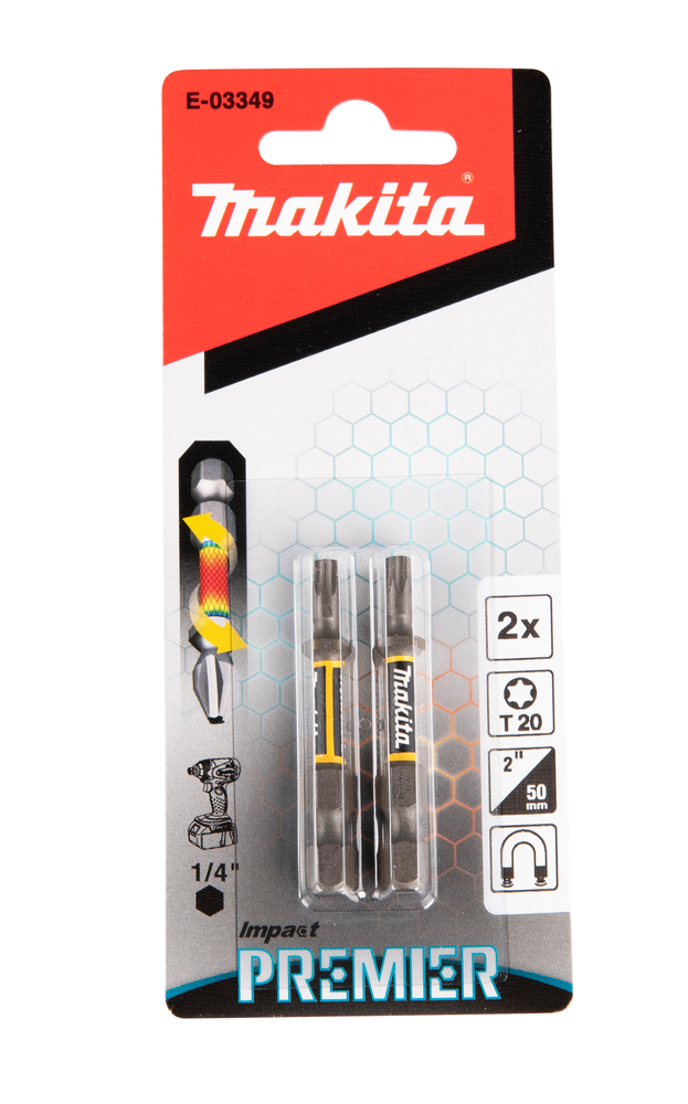 Makita Impact Premier - Schraubendreher-Bit - 2 Stücke, Ansicht 2