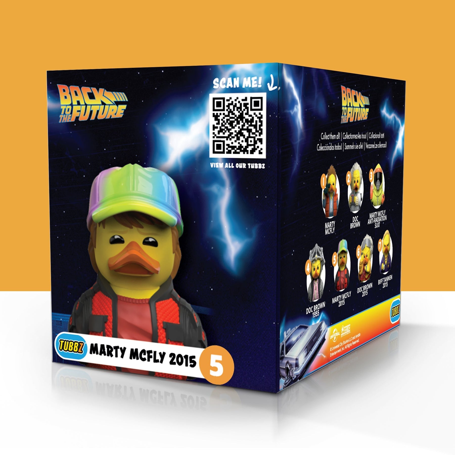 TUBBZ Sammelente - Back to the Future Marty McFly in Box 9cm, Ansicht 2