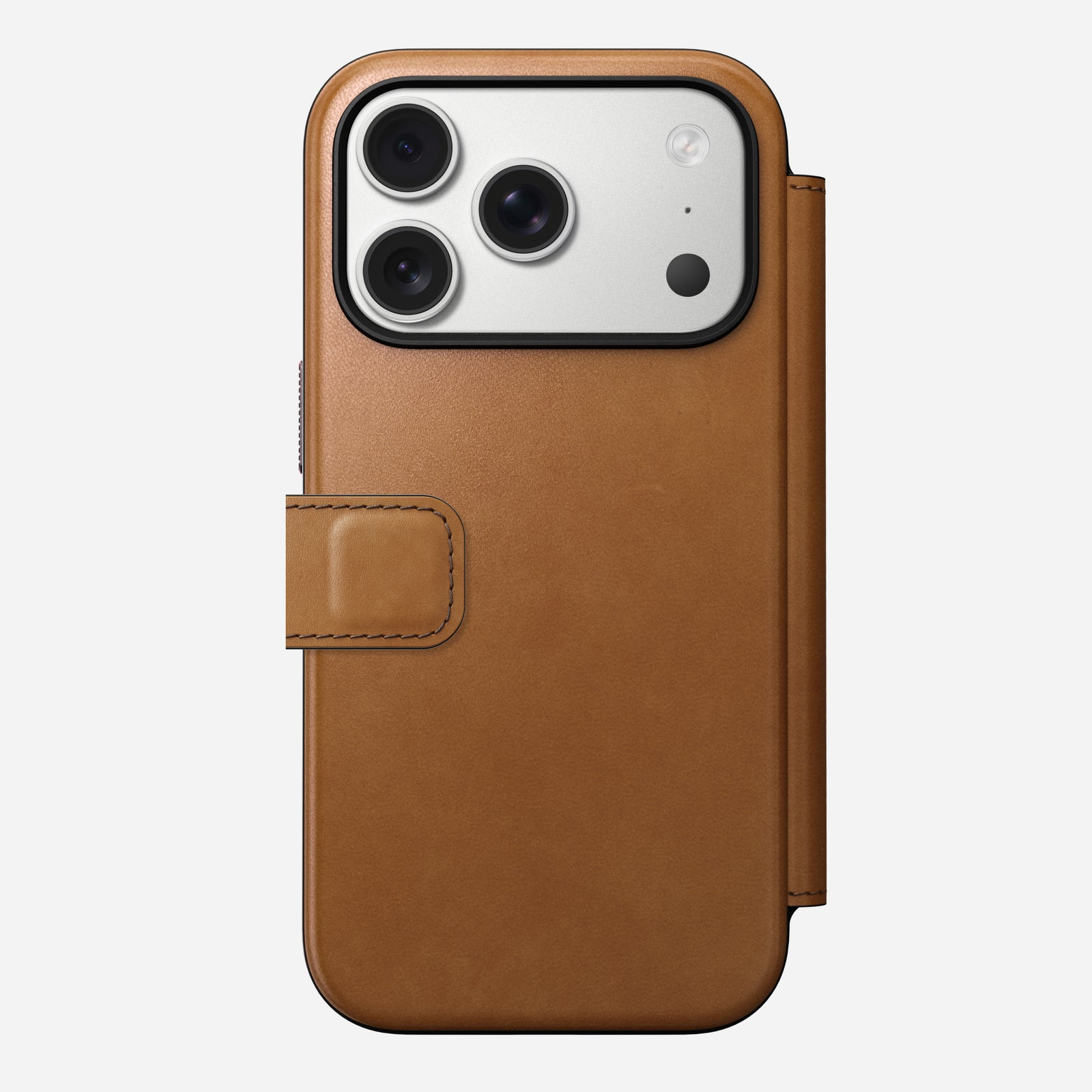 Nomad Modern Leather Folio iPhone 17 Pro English Tan, Ansicht 4