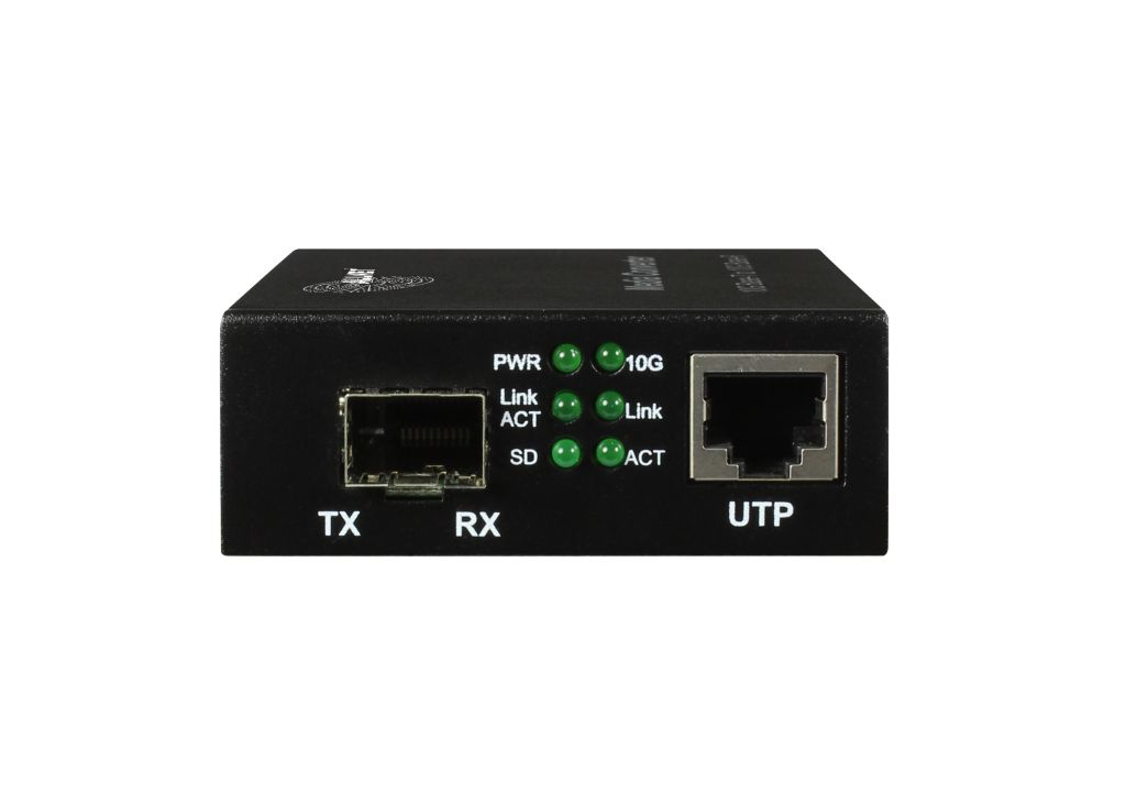 ALLNET ALL-MC109-SFP+ - 10000 Mbit/s - 10Base-T - 100Base-TX - 1000Base-T - Gigabit Ethernet - Voll, Ansicht 2