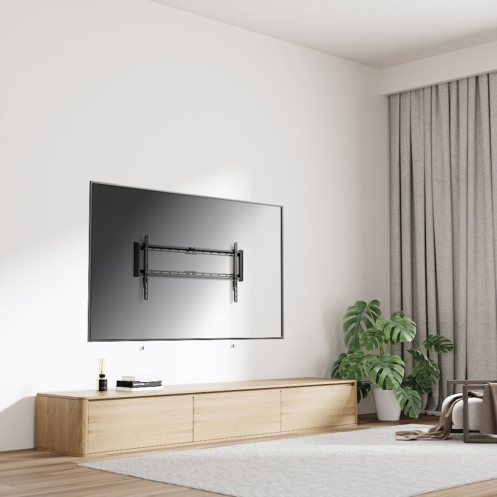 VALUE Superslim TV-Wandhalterung fest<228.6cm 90''<75kg, Ansicht 4