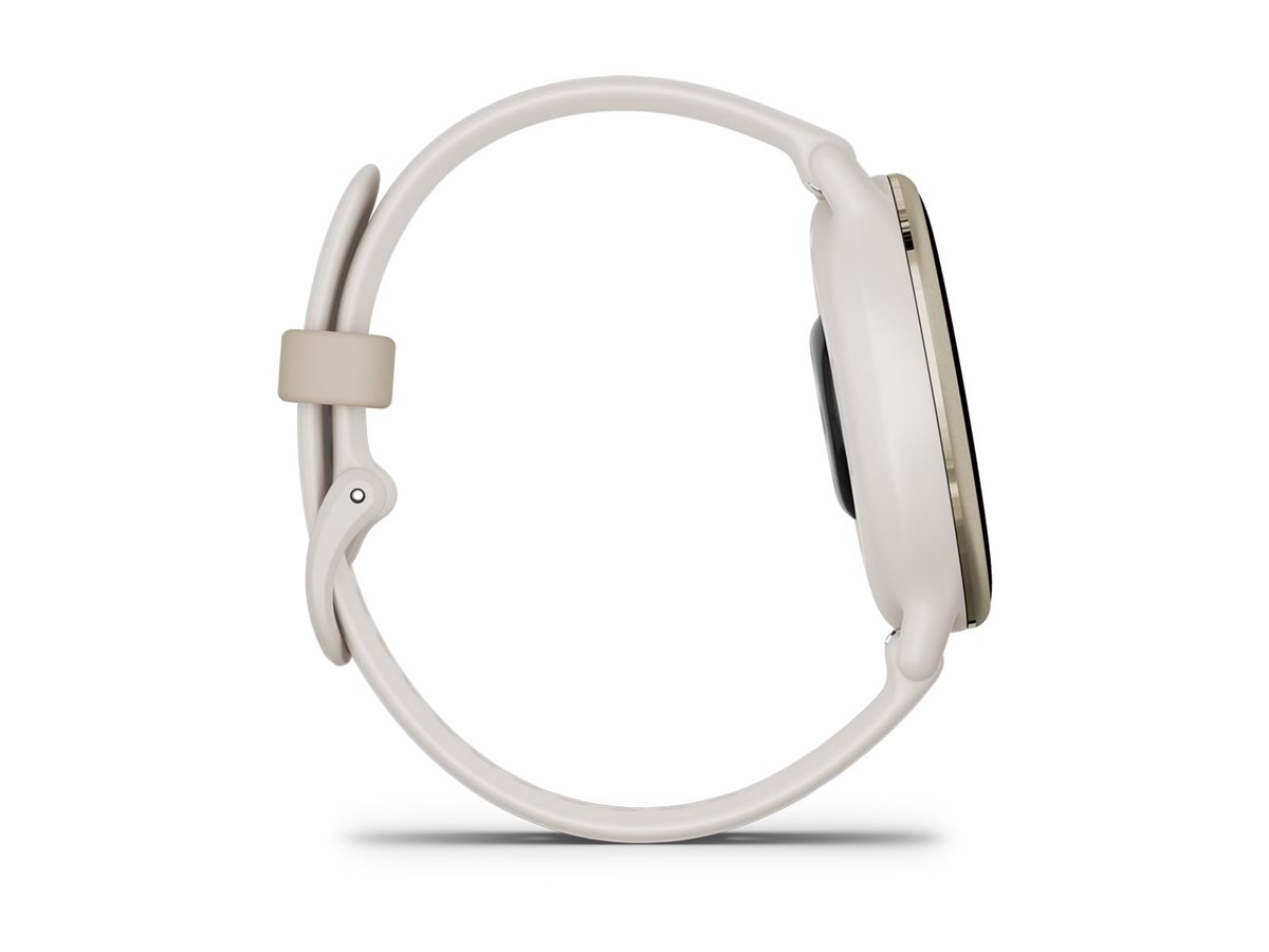 Garmin vívoactive 5 - Ivory - intelligente Uhr mit Band - Silikon - Handgelenkgröße: 125-190 mm - Anzeige 3.04 cm (1.2), Ansicht 4