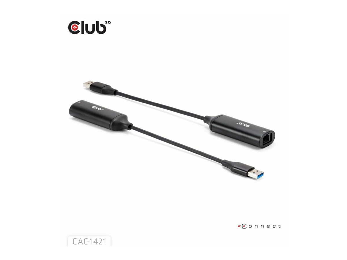 Club 3D Netzwerkadapter - USB 3.2 Gen 1 - 5GBase-T, Ansicht 3